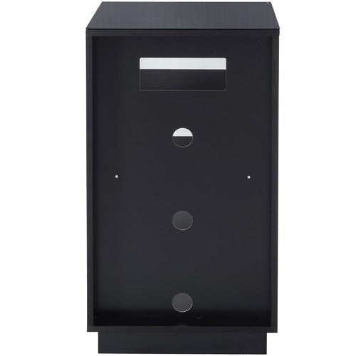 MONUMENT FURNITURE IR-FRIENDLY ENCLOSED HI-FI GLASS-TOP RACK