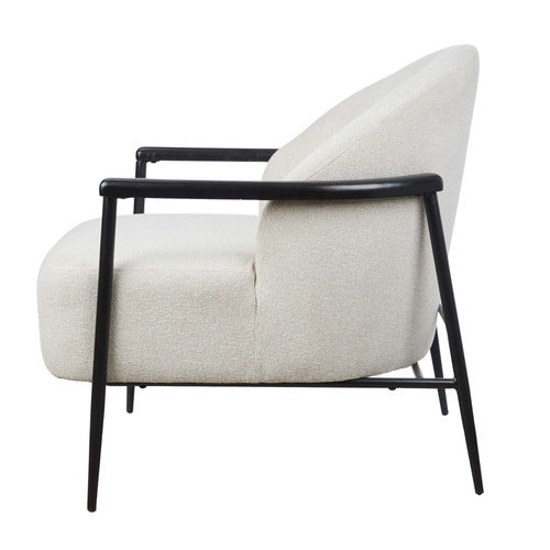 THE HOME COLLECTIVE IDRIS UPHOLSTERED ARMCHAIR