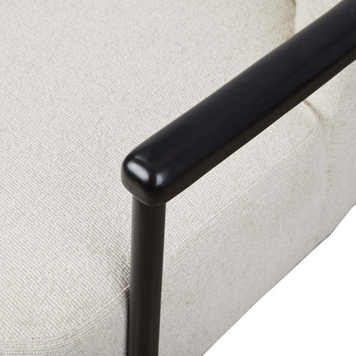 THE HOME COLLECTIVE IDRIS UPHOLSTERED ARMCHAIR