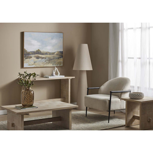 THE HOME COLLECTIVE IDRIS UPHOLSTERED ARMCHAIR