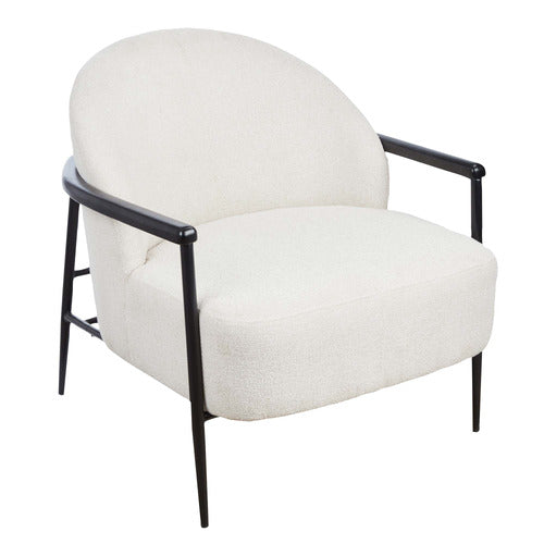 THE HOME COLLECTIVE IDRIS UPHOLSTERED ARMCHAIR