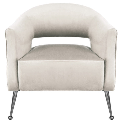 BROOKLYN AND BELLA IMILIA VELVET ARMCHAIR
