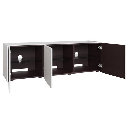 FRANK OLSEN INTELLIGENT FURNITURE INTEL TV CABINET WITH SMART LED & WIRELESS CHARGER