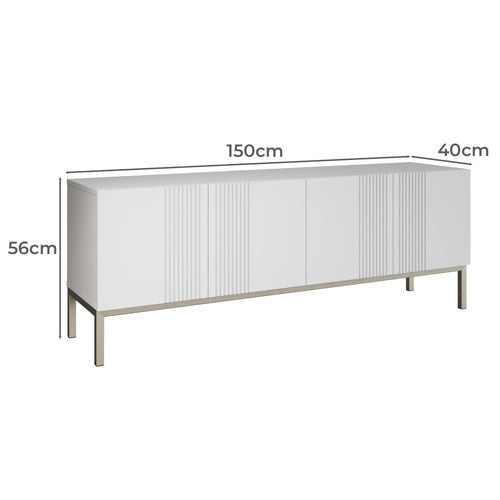 FRANK OLSEN INTELLIGENT FURNITURE IONA TV CABINET WITH SMART LED