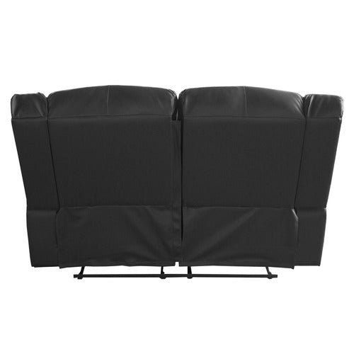 SOUTHERN STYLERS IPANEMA 2 SEATER FAUX LEATHER RECLINER SOFA