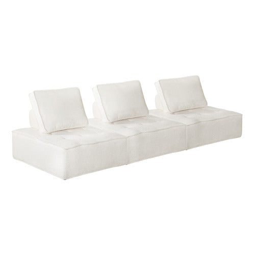 LIVING FUSION ISABELLA TUFTED ACCENT CHAIRS (SET OF 3)