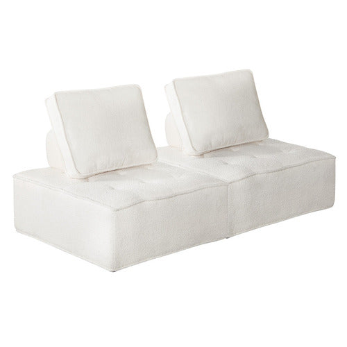 LIVING FUSION ISABELLA TUFTED ACCENT CHAIRS (SET OF 2)