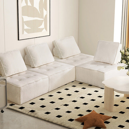 LIVING FUSION ISABELLA TUFTED ACCENT CHAIRS (SET OF 4)