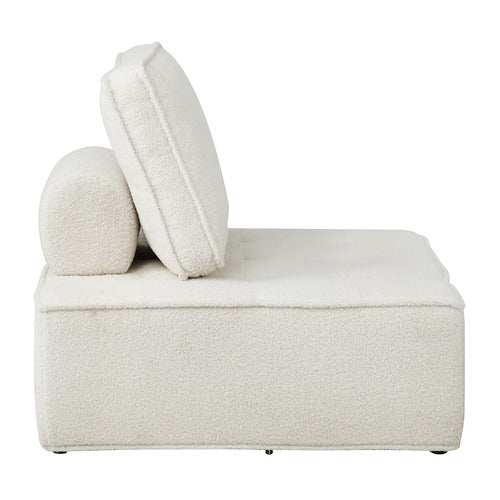 LIVING FUSION ISABELLA TUFTED ACCENT CHAIRS (SET OF 3)