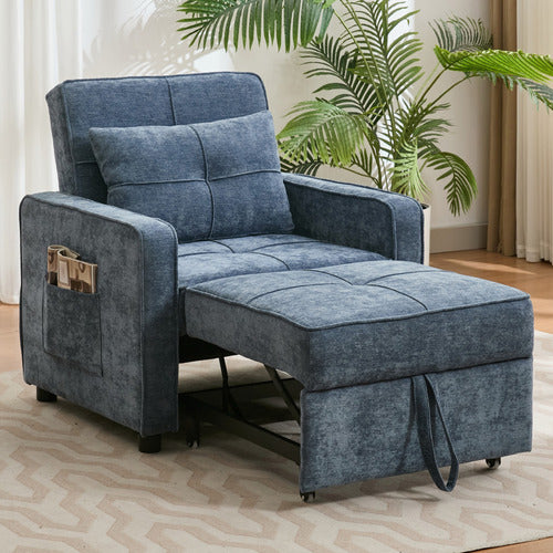 CASSINGTON HOME IYA SINGLE CHENILLE SOFA BED