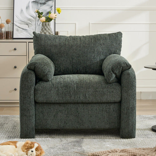 CASSINGTON HOME JACQUE CHENILLE ARMCHAIR