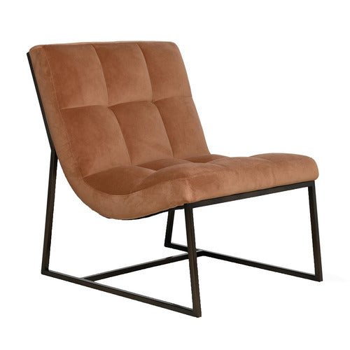 BROOKLYN AND BELLA JACQUES VELVET ACCENT CHAIR