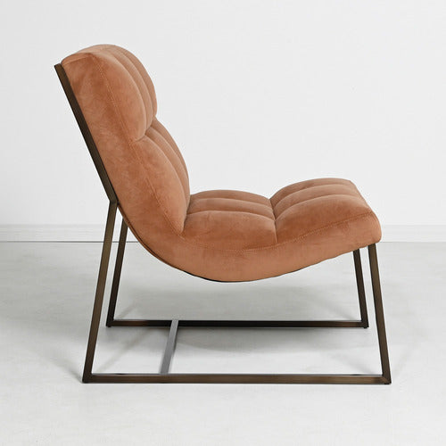 BROOKLYN AND BELLA JACQUES VELVET ACCENT CHAIR