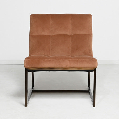 BROOKLYN AND BELLA JACQUES VELVET ACCENT CHAIR