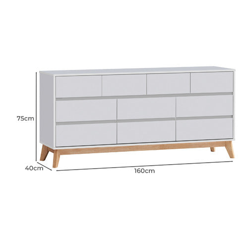 CORE LIVING ANDERSON 10 DRAWER CHEST