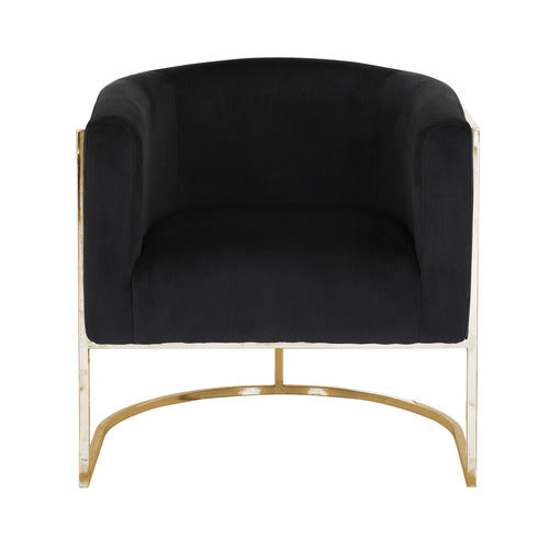 SOUTHERN STYLERS JARDINE VELVET ARMCHAIR