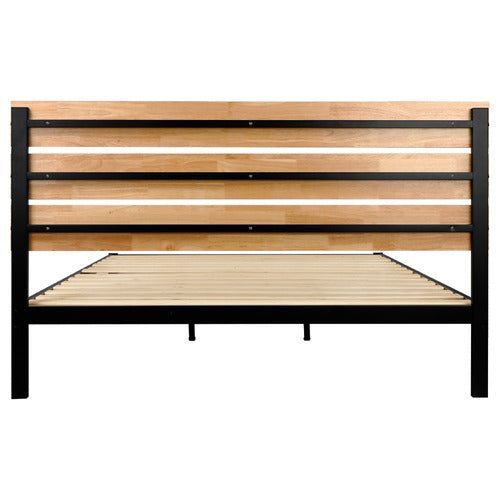 EXPERT HOMEWARES JARO RUBBERWOOD BED FRAME