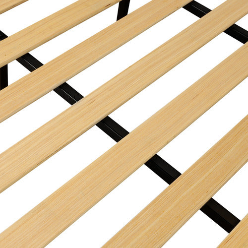 EXPERT HOMEWARES JARO RUBBERWOOD BED FRAME