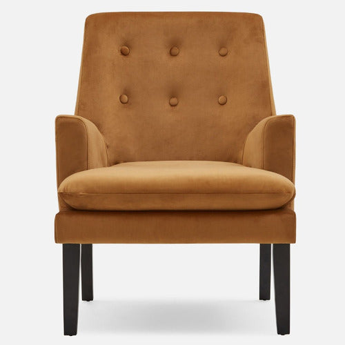 MIKASA FURNITURE JENI VELVET ARMCHAIR