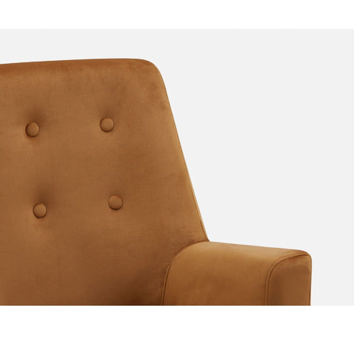 MIKASA FURNITURE JENI VELVET ARMCHAIR