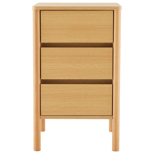 JIMMY 3 DRAWER BEDSIDE TABLE