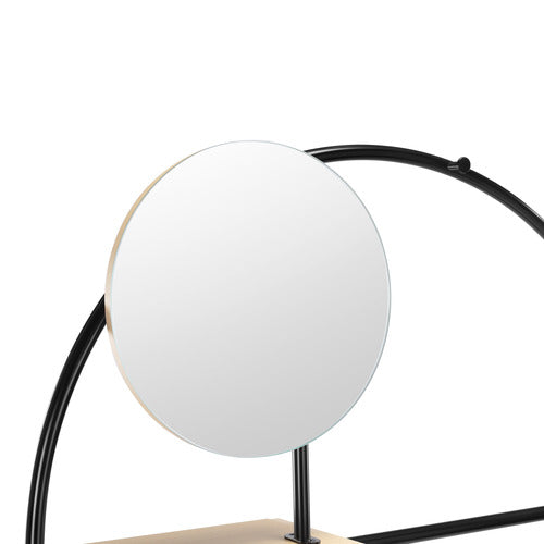 JOANE ARCHED ENTRYWAY WARDROBE WITH MIRROR