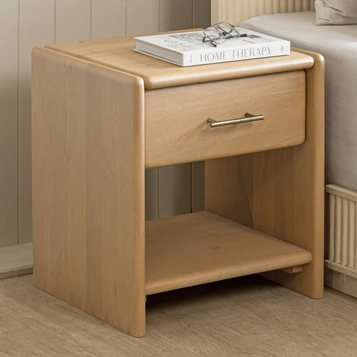JOEY MANGO WOOD BEDSIDE TABLE