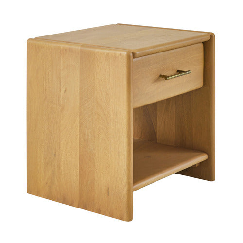 JOEY MANGO WOOD BEDSIDE TABLE