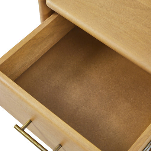 JOEY MANGO WOOD BEDSIDE TABLE