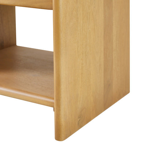 JOEY MANGO WOOD BEDSIDE TABLE