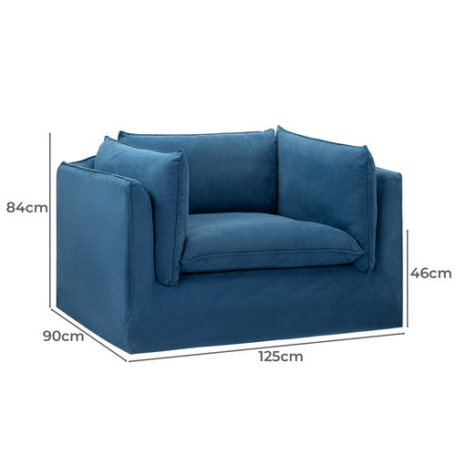 JUDE OVERSIZED SLIPCOVER ARMCHAIR