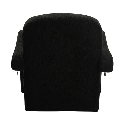 EVER DREAMING LIVING JULIAN BOUCLE ACCENT CHAIR