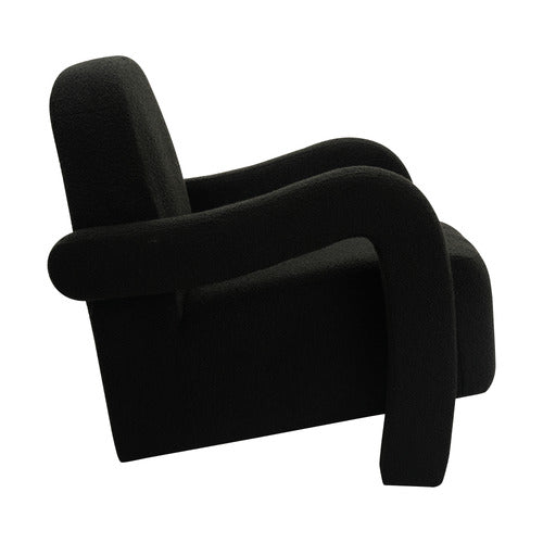 EVER DREAMING LIVING JULIAN BOUCLE ACCENT CHAIR