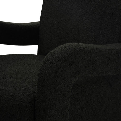 EVER DREAMING LIVING JULIAN BOUCLE ACCENT CHAIR