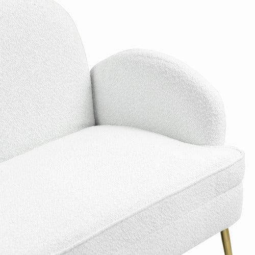 EVIE HOME JULIKA 2 SEATER BOUCLE SOFA