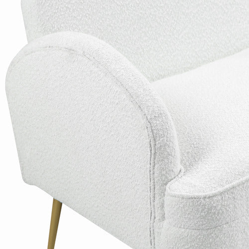 EVIE HOME JULIKA 2 SEATER BOUCLE SOFA