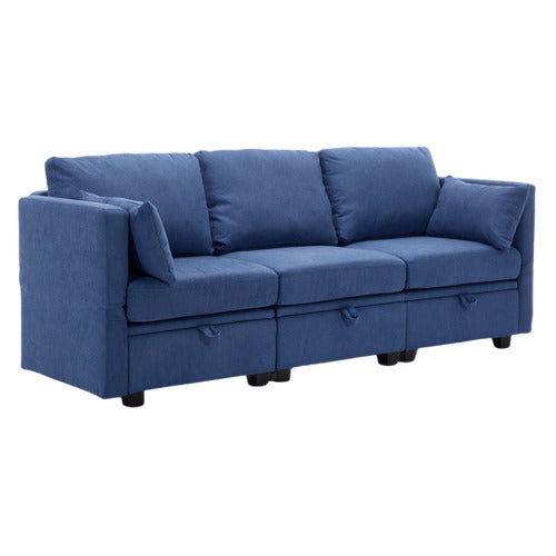 CASSINGTON HOME JUNO 3 SEATER UPHOLSTERED SOFA WITH STORAGE