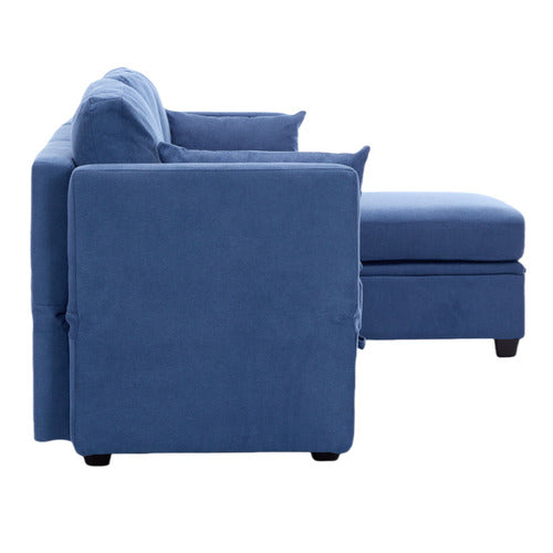 CASSINGTON HOME JUNO 3 SEATER MODULAR SOFA & OTTOMAN SET