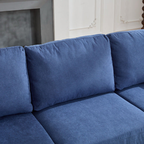 CASSINGTON HOME JUNO 3 SEATER MODULAR SOFA & OTTOMAN SET