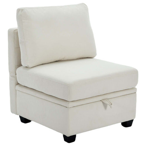 CASSINGTON HOME JUNO UPHOLSTERED ACCENT CHAIR WITH STORAGE