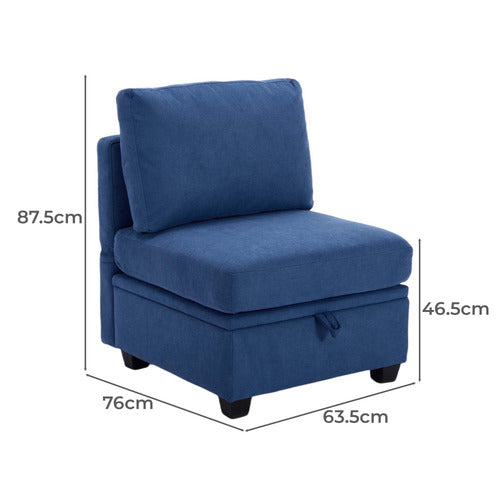 CASSINGTON HOME JUNO UPHOLSTERED ACCENT CHAIR WITH STORAGE
