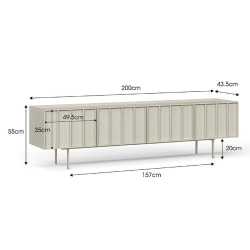 CONTINENTAL DESIGNS JYNEA ENTERTAINMENT UNIT