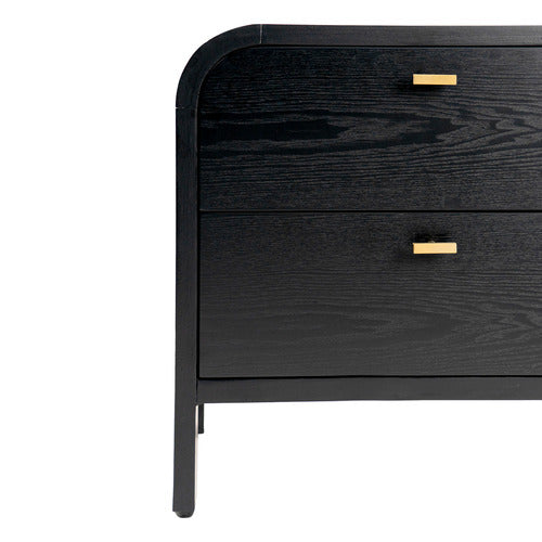 REXINGTON HOME KAI 2 DRAWER BEDSIDE TABLE