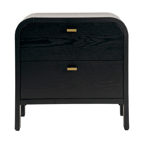 REXINGTON HOME KAI 2 DRAWER BEDSIDE TABLE
