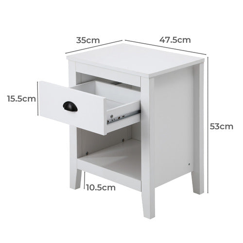 LIVING FUSION KAITLIN BEDSIDE TABLE