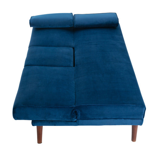 EVER DREAMING LIVING KALISHA 3 SEATER VELVET SOFA BED