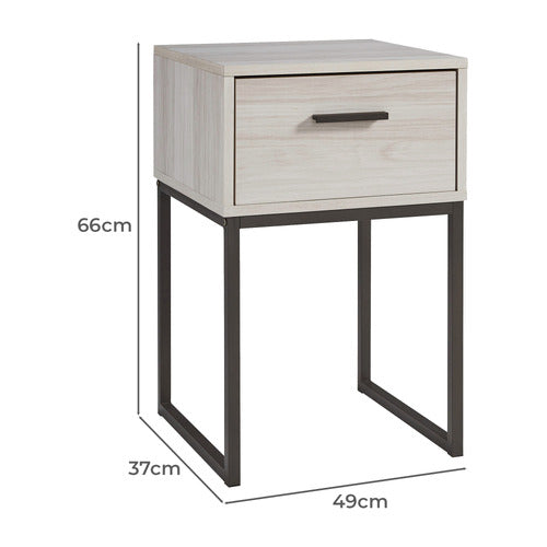 ANITA DESIGN LIVING KALLIE BEDSIDE TABLE