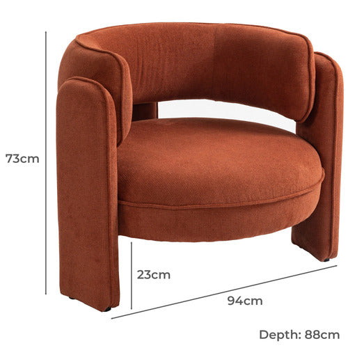 EVIE HOME KATELYN ACCENT CHAIR