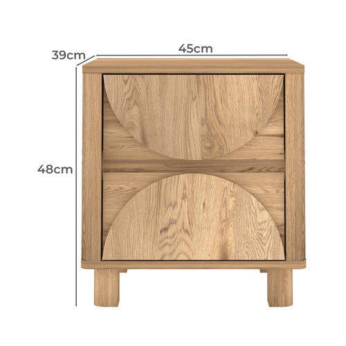 CAPE FURNITURE KEATON BEDSIDE TABLE