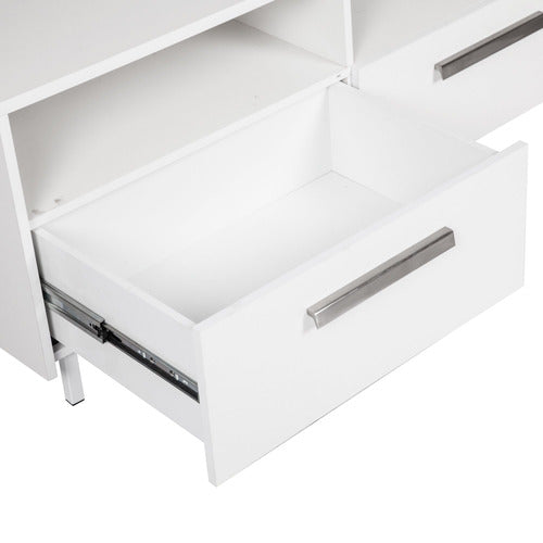 CORNER OFFICE KEIRA 2 DRAWER ENTERTAINMENT UNIT